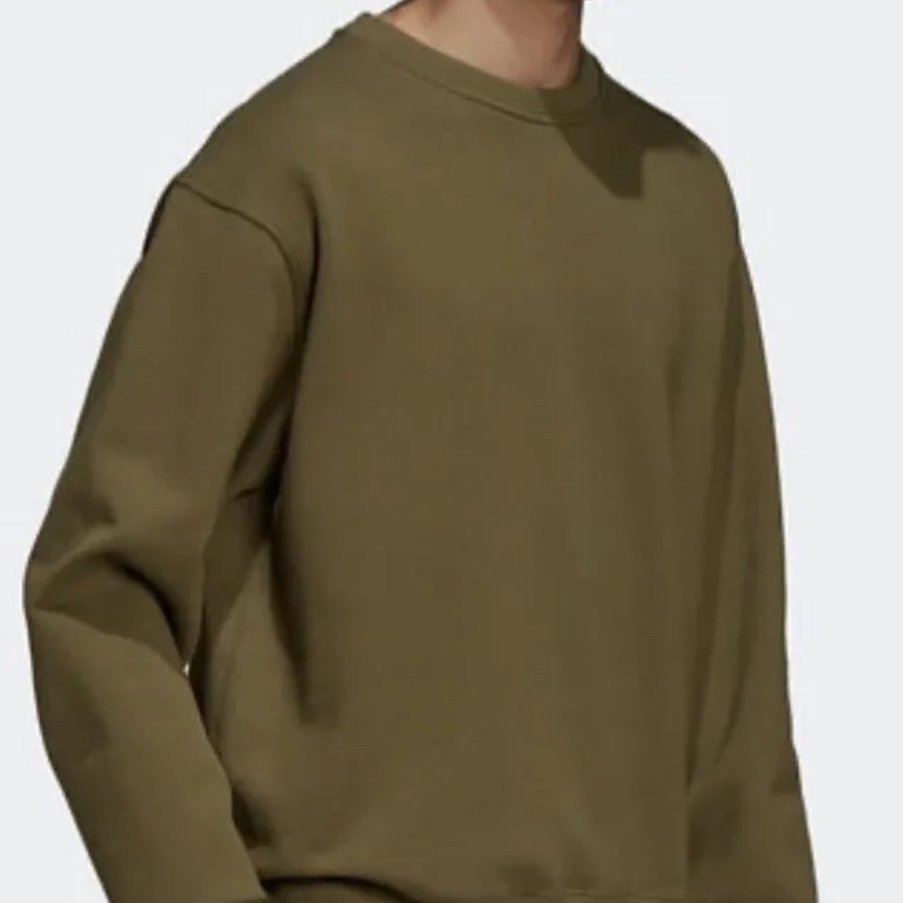 New Adidas Pharrell Williams Basics Crew Sweatshirt Mens
